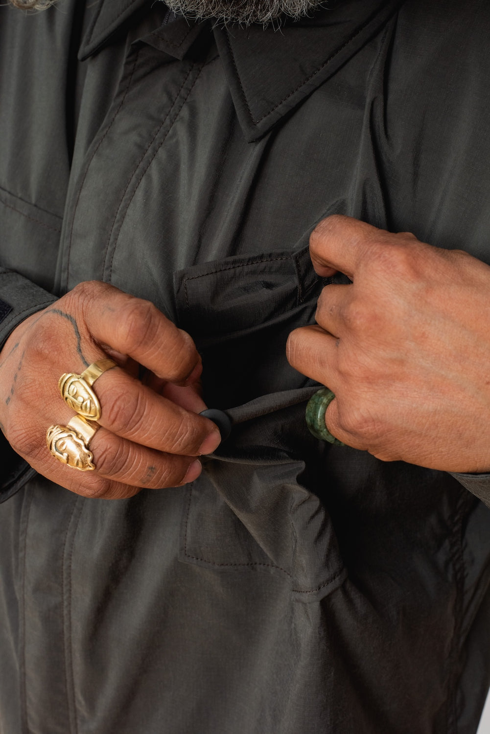 MT Crew Shirt, Charcoal Grey