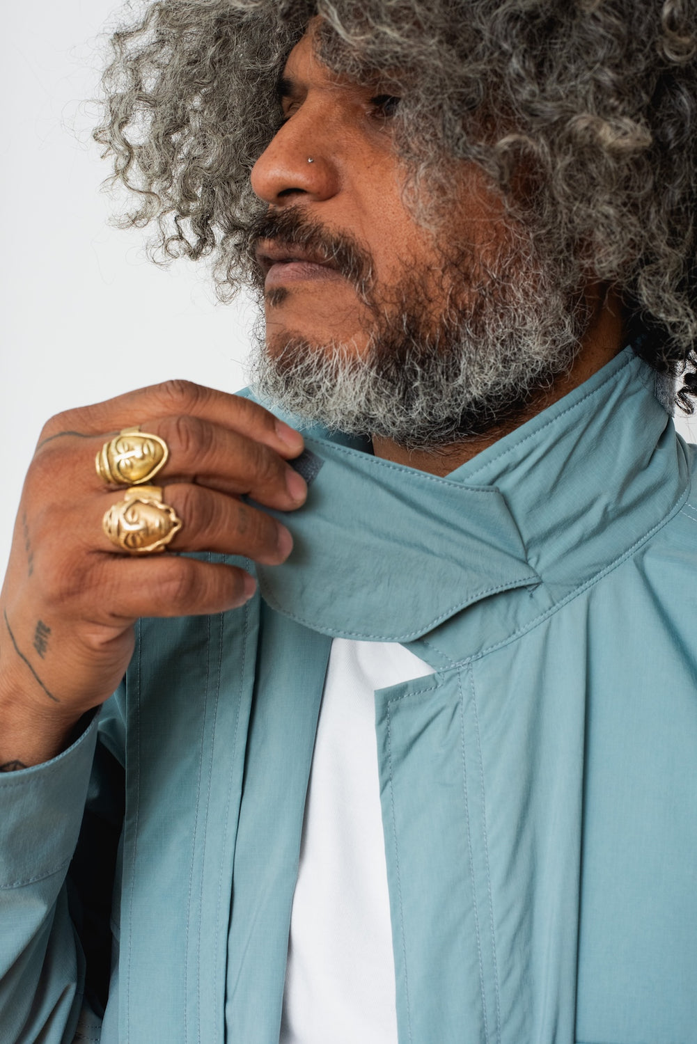 MT Crew Shirt, Sax Blue