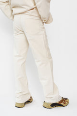 Woven Yukizarashi Sashiko Jeans, Natural