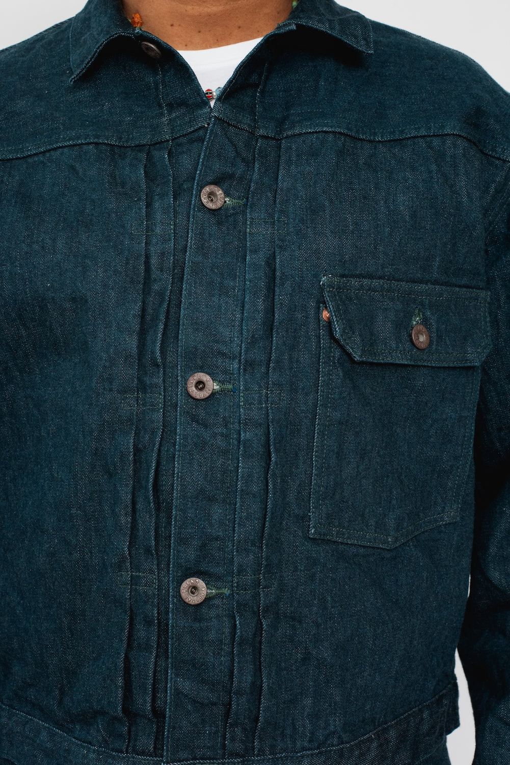 No. 4 Plant Dyed Denim 1st JACKET Unisex