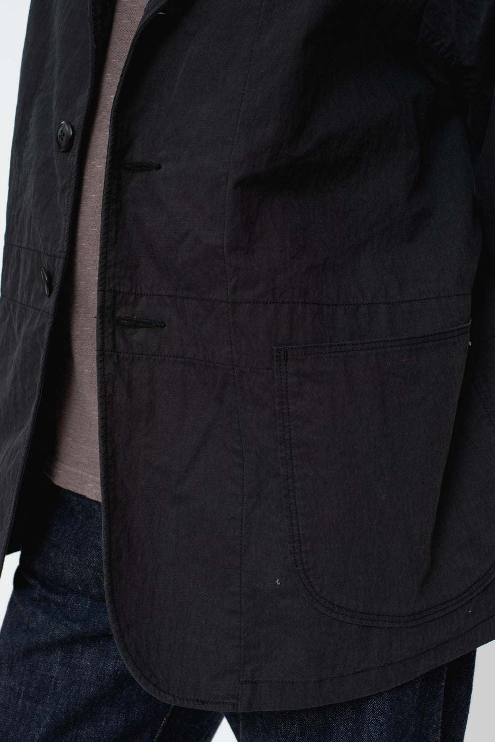 Rip-Stop HOSPITAL Jacket, Black