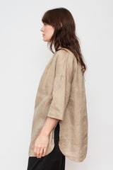 Linen Canvas Tunic Beige