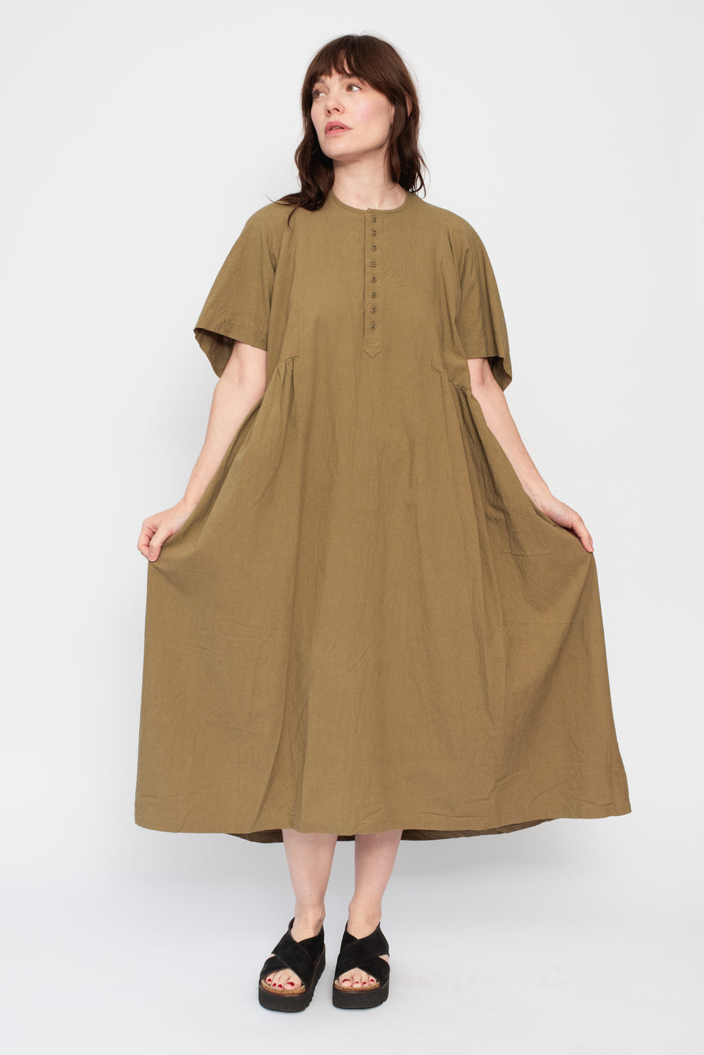 Cotton and Linen Dress