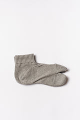 Cotton Tabi Socks, Grey