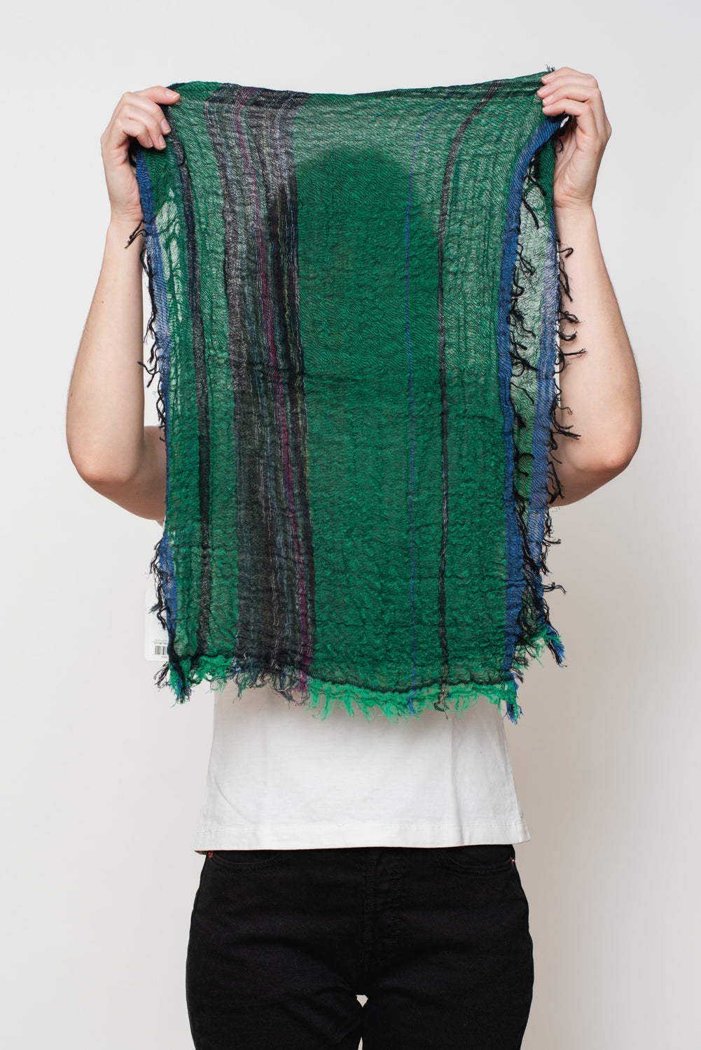 Woven Cotton Small Shawl 22