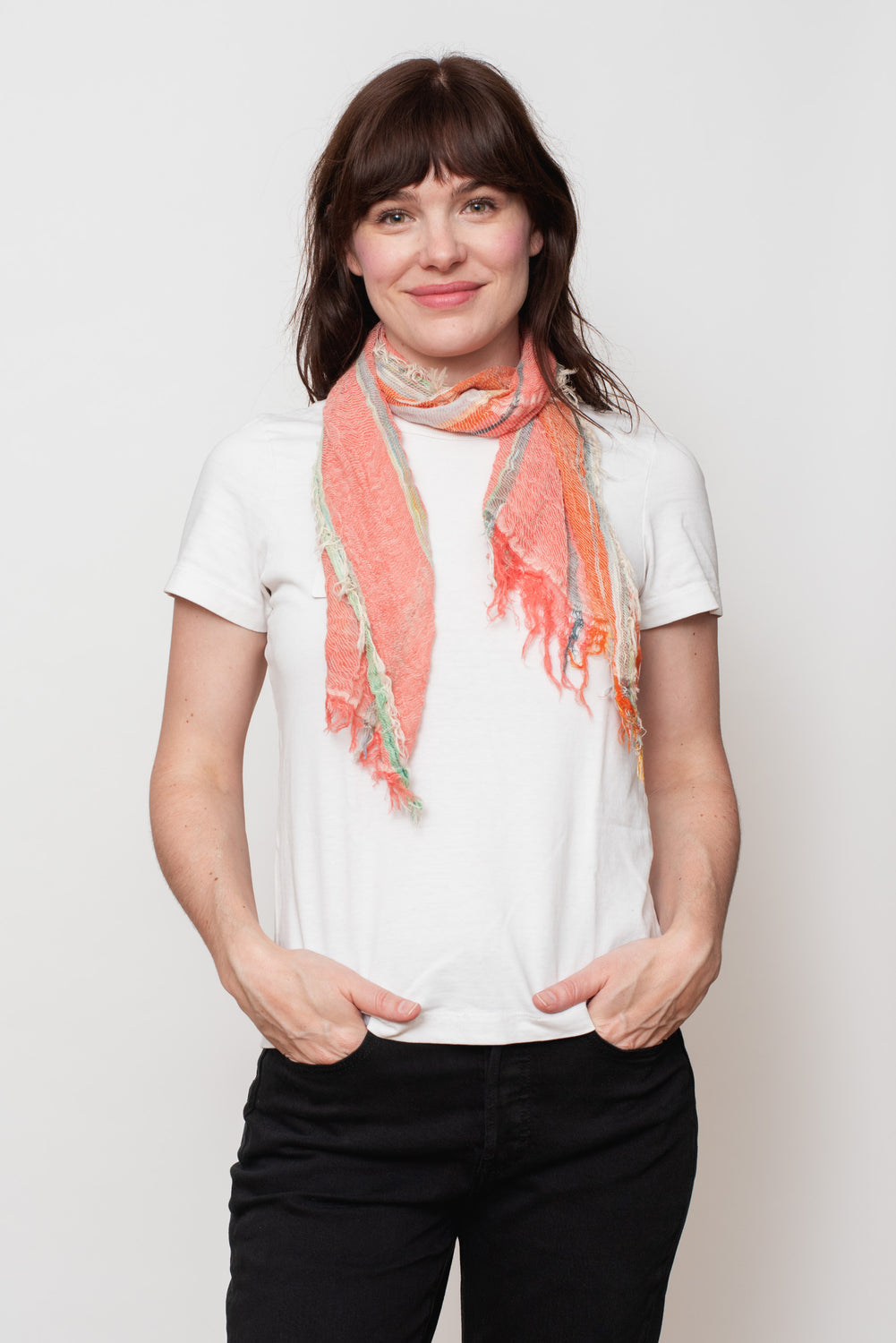 Woven Cotton Small Shawl 10