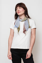 Woven Cotton Small Shawl 01