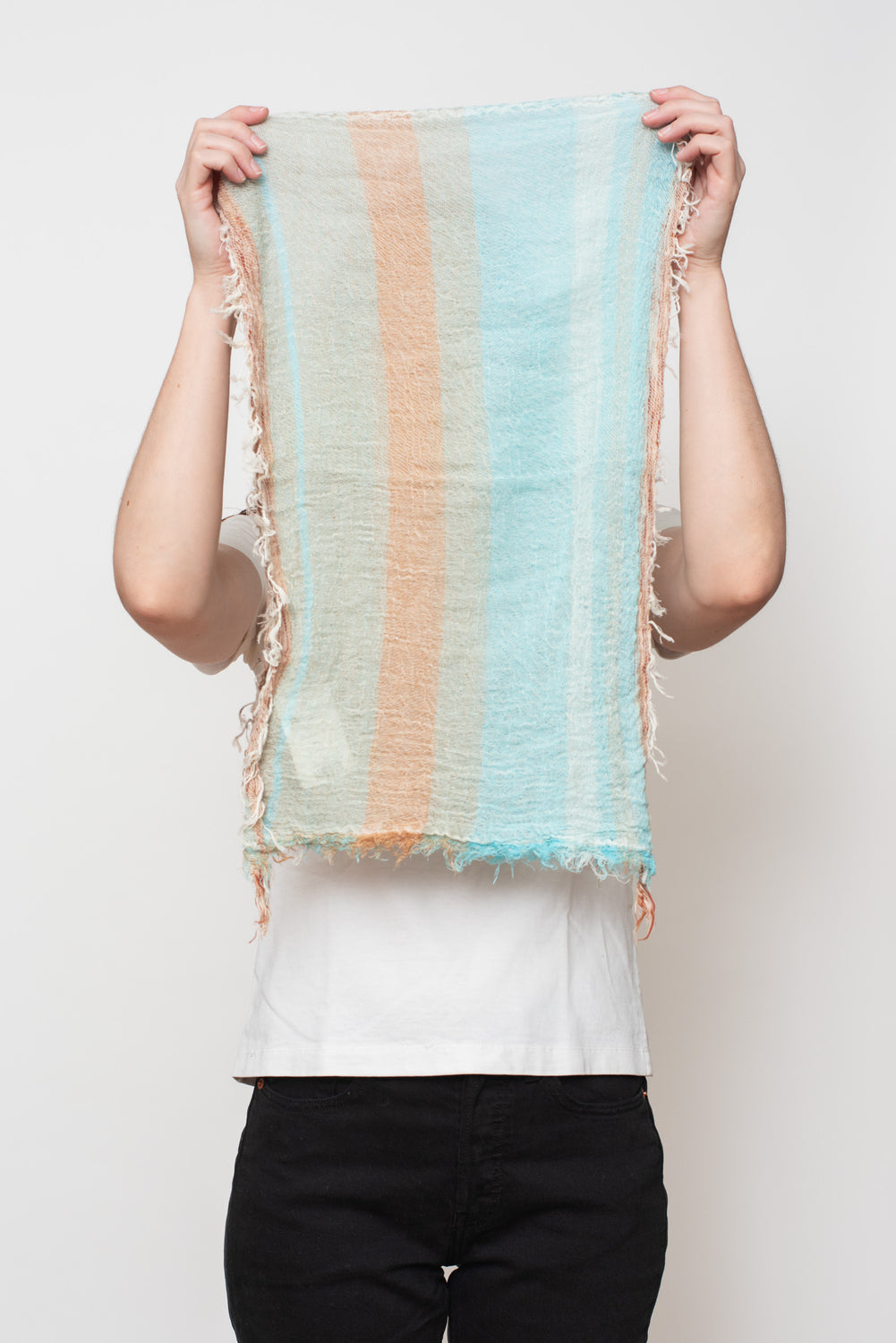 Woven Cotton Small Shawl 02