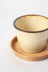 Round Coaster Japanese Walnut