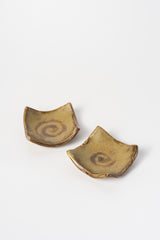 Vintage Japanese Small Ceramic Plates