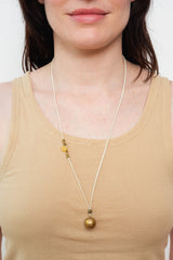 Tamayura Necklace Brass, E