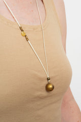 Tamayura Necklace Brass, E