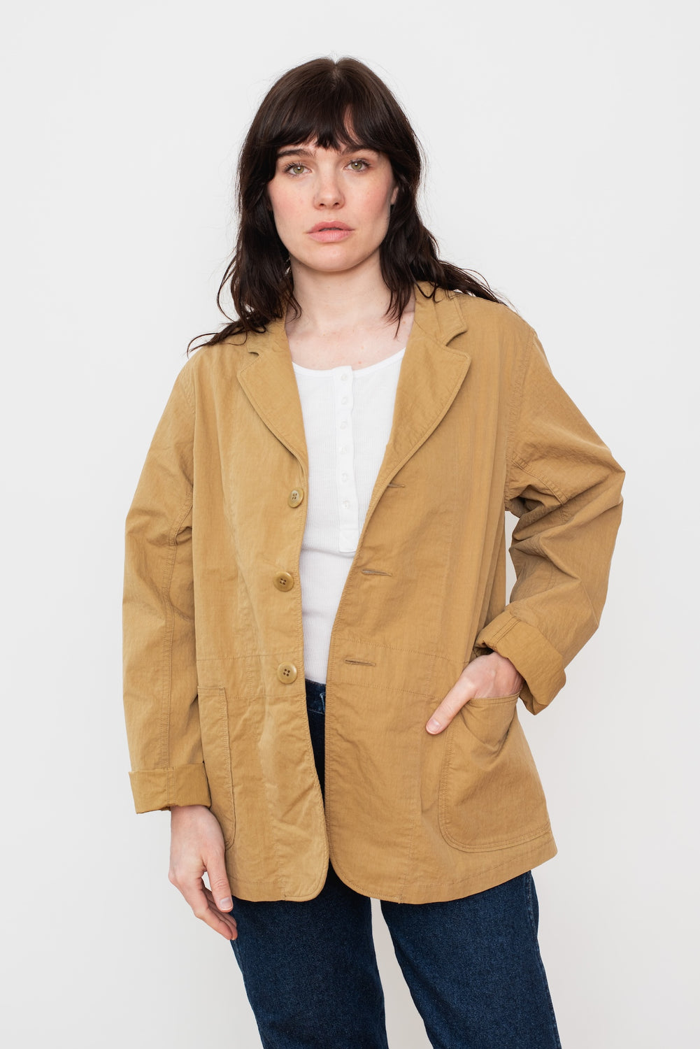 Rip-Stop HOSPITAL Jacket, Beige