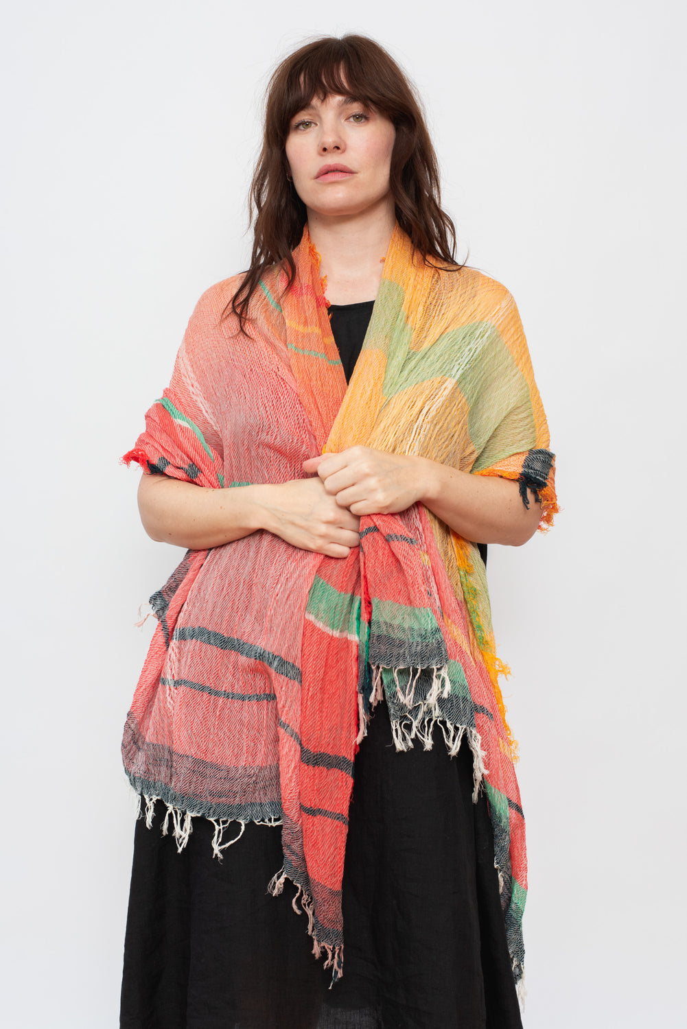 Roots Shawl BIG Cotton 03
