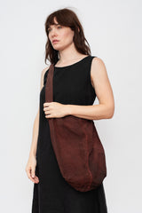 Kakishibu and Akane Dyed Shoulder Bag