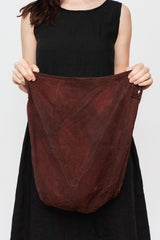 Kakishibu and Akane Dyed Shoulder Bag