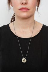 Shell and Pearl Pendant Necklace