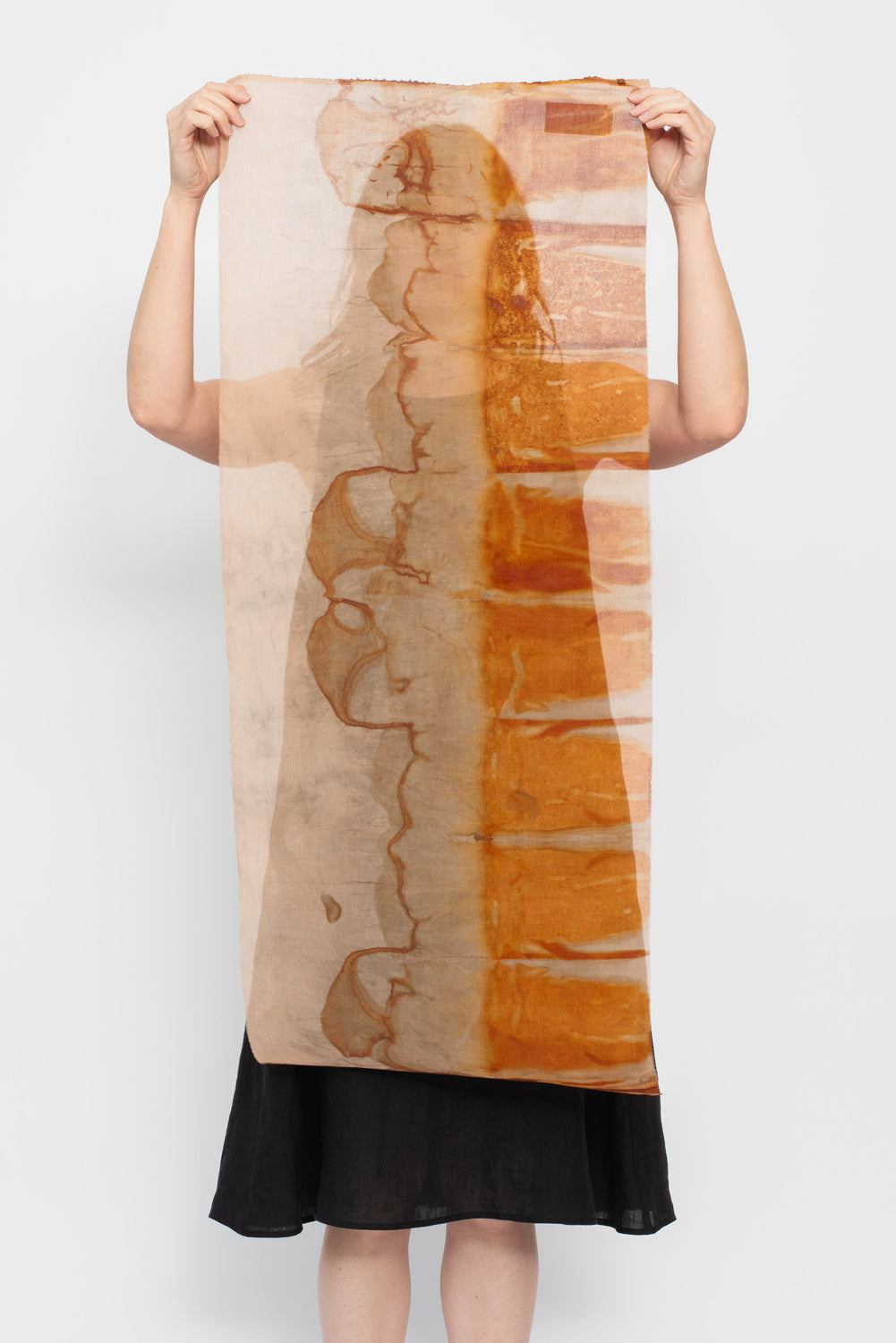 Kakishibu Dyed Cotton Textile 08