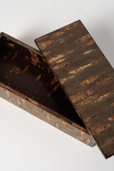 Small Rectangular Cherry Bark Box