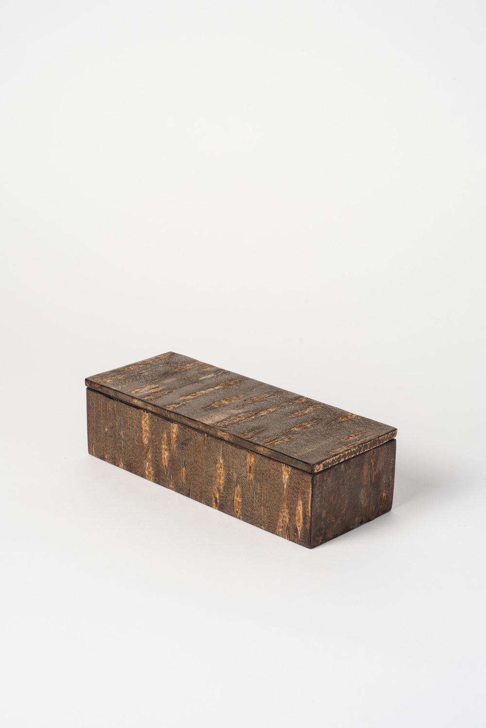 Small Rectangular Cherry Bark Box