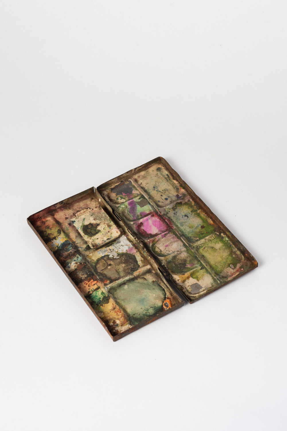 Vintage Japanese Paint Palette