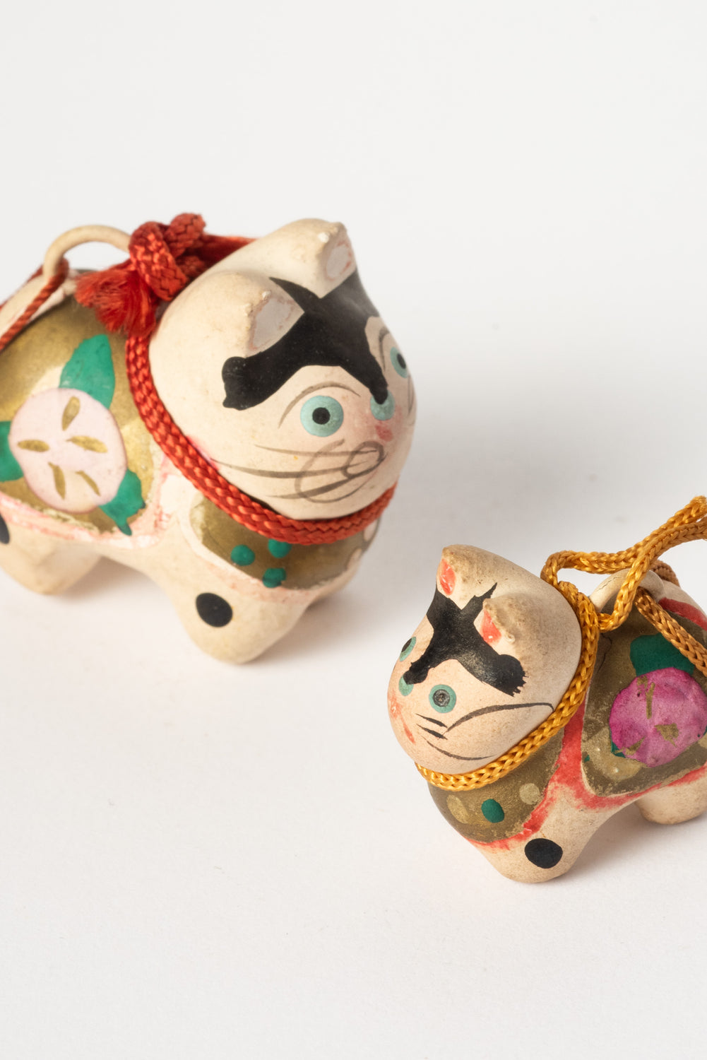 Vintage Miniature Lucky Dog-Set of Two