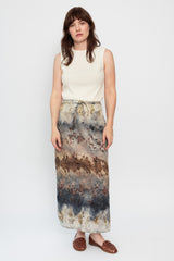 Simple Wrap Skirt, Botanical Dye