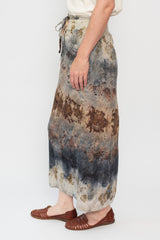 Simple Wrap Skirt, Botanical Dye