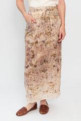 Simple Wrap Skirt, Botanical Dye