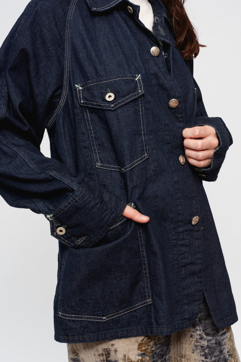 Engineer Jacket, 8 OZ Denim, Indigo Wash