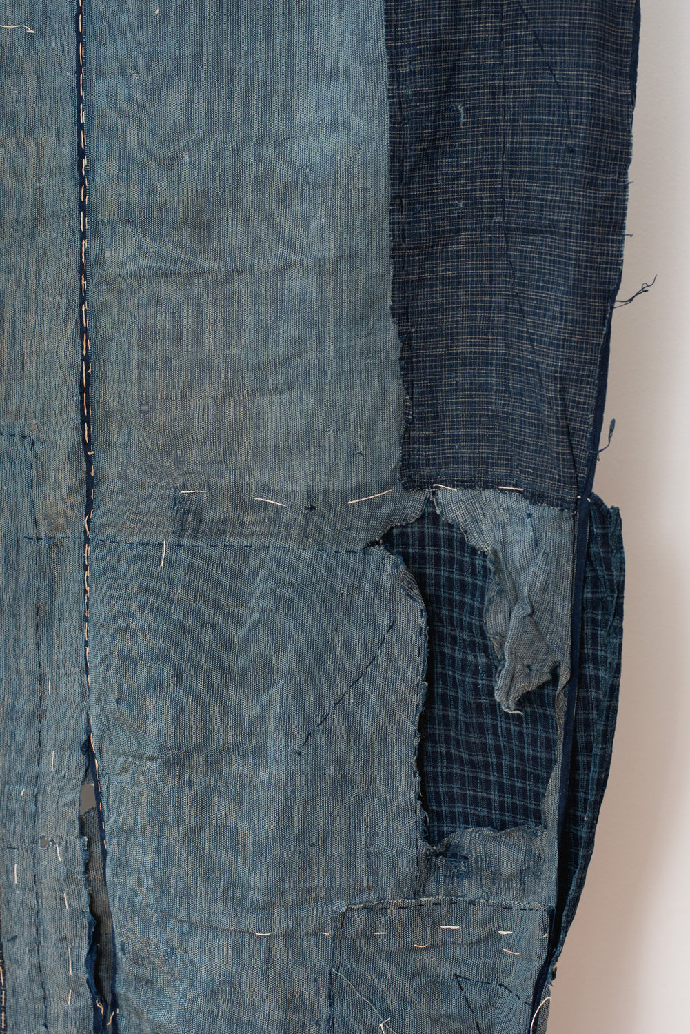 Antique Japanese Boro Textile Late 19th to Early 20th Century (c. 1880–1910)