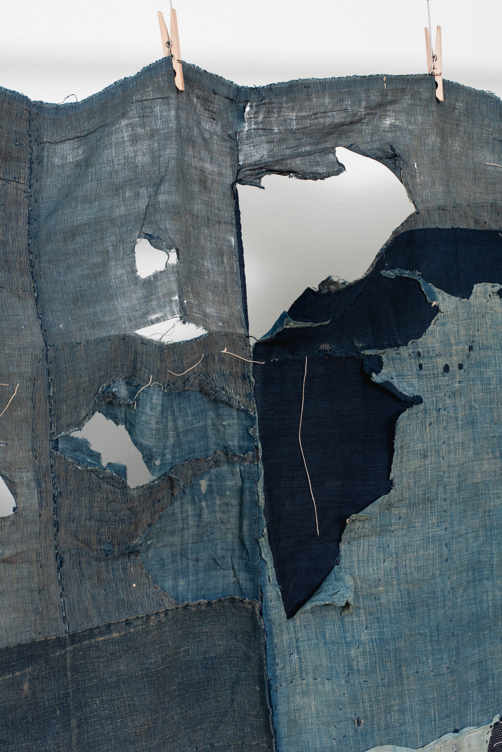 Antique Japanese Boro Textile Late 19th to Early 20th Century (c. 1880–1910)