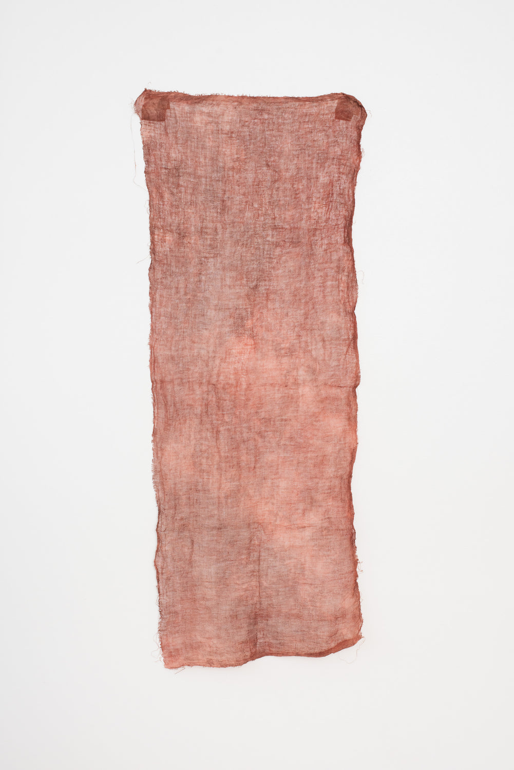 Gauze Linen Textile Red