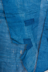 Vintage Japanese Indigo Kaya (Mosquito Net) Textile Fragment