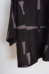 Cotton and Silk Top Abstract