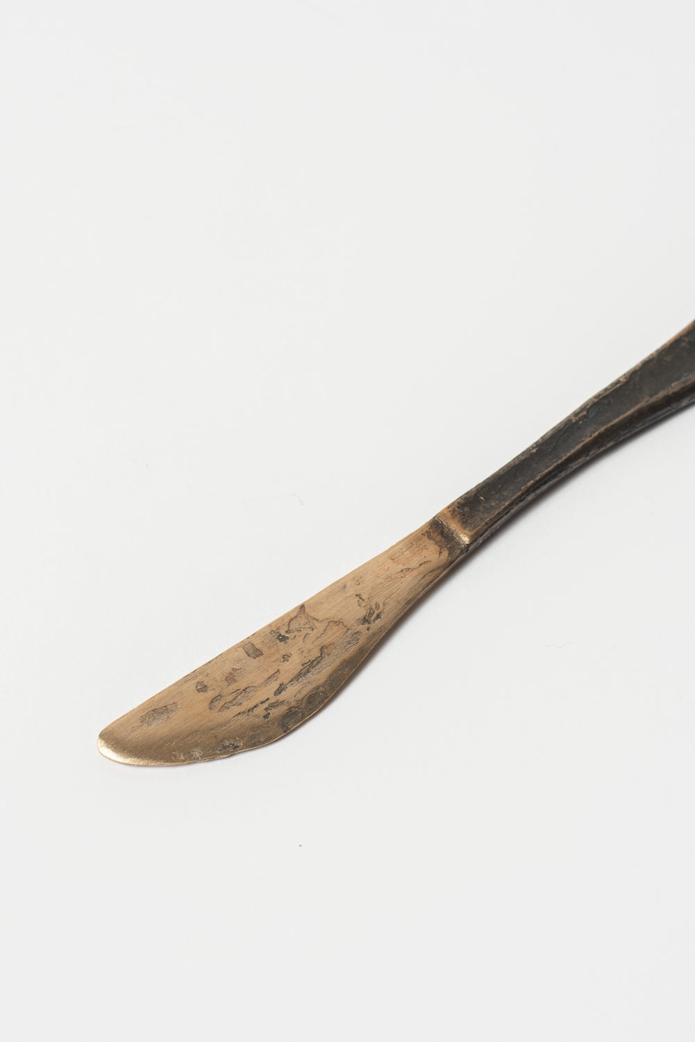 Hand Cast Bronze Butter Knife