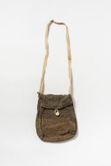 Vintage Japanese Handwoven Shoulder Bag