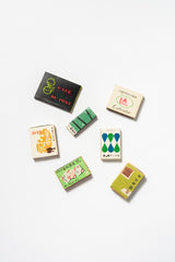 Set of 7 Vintage Japanese Advertising Matchboxes | Showa Era Bars and Coffee Shops Matchbooks | 1950s–70s D