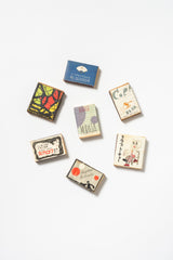 Set of 7 Vintage Japanese Advertising Matchboxes | Showa Era Café, Bar & Business Matchbooks | 1950s–70ss