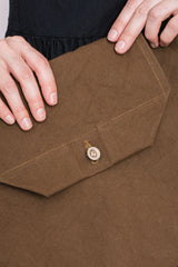 Canvas Messenger Bag Small Khaki