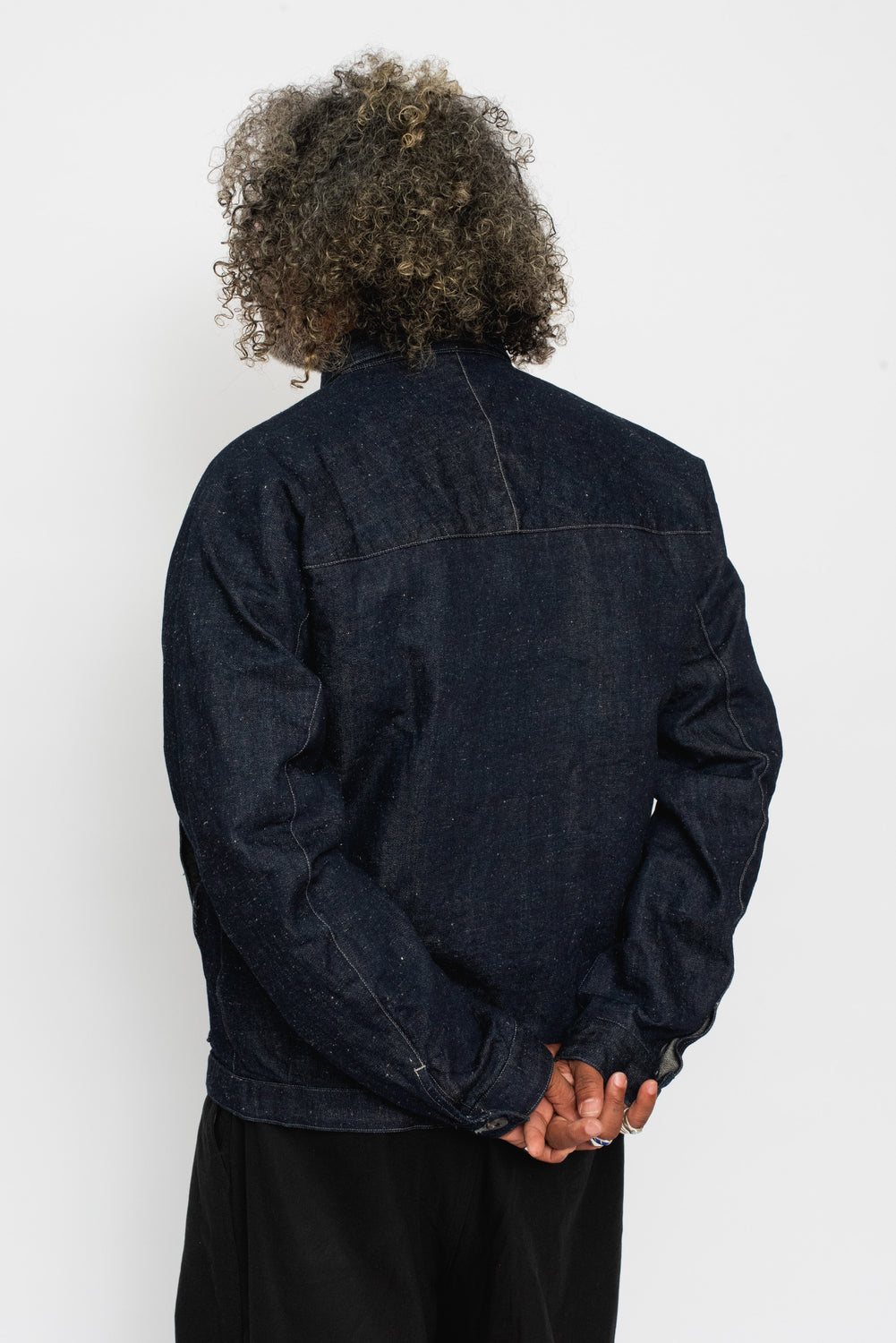 Cotton and Hemp Denim Jacket Unisex