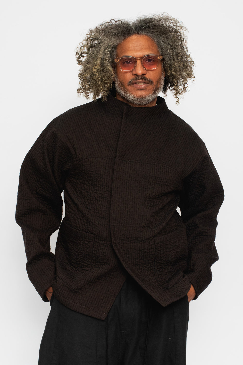 Padded Sashiko Jacket Unisex