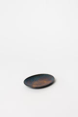 Brass Plate Oval Rust