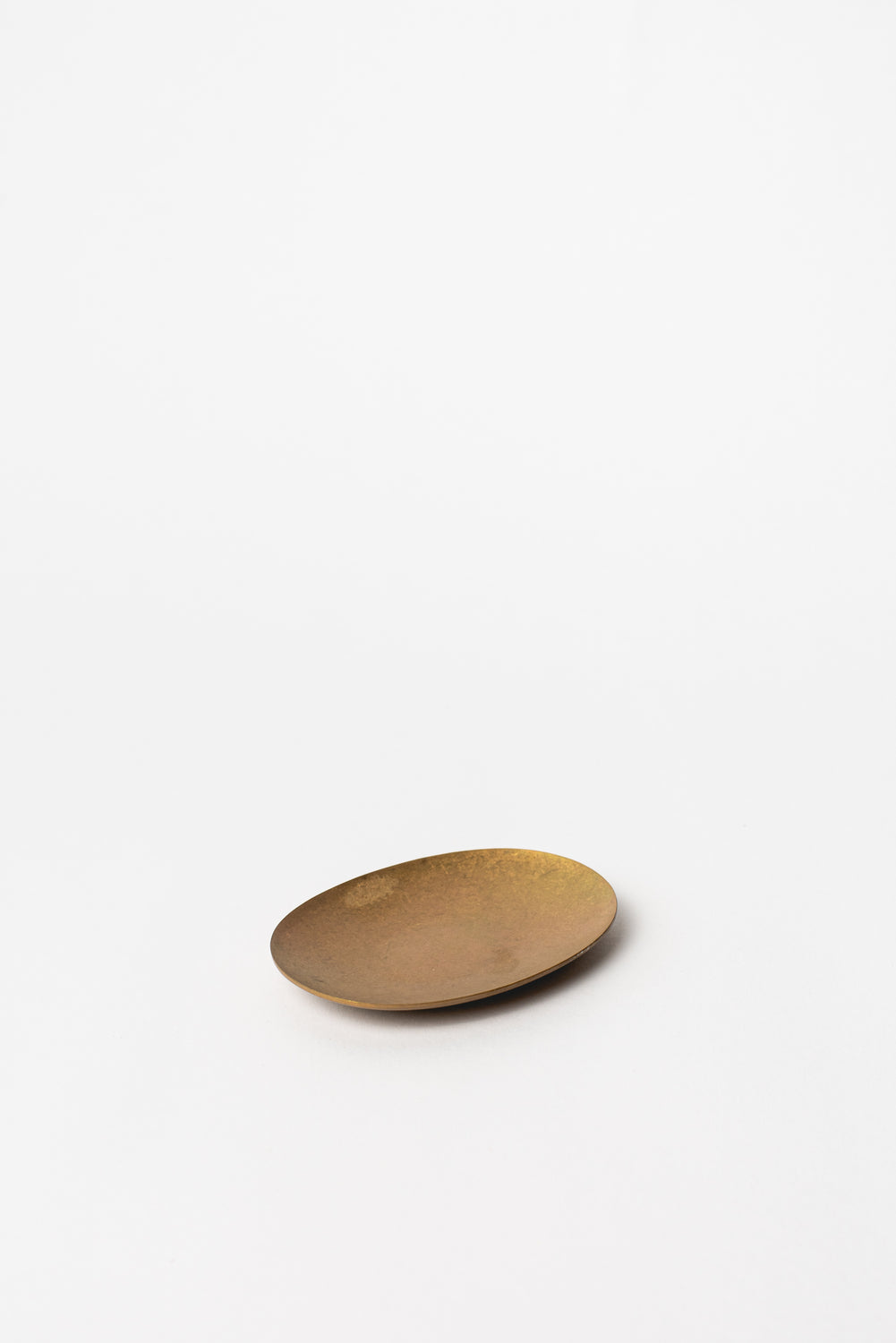 Brass Plate Oval Antique