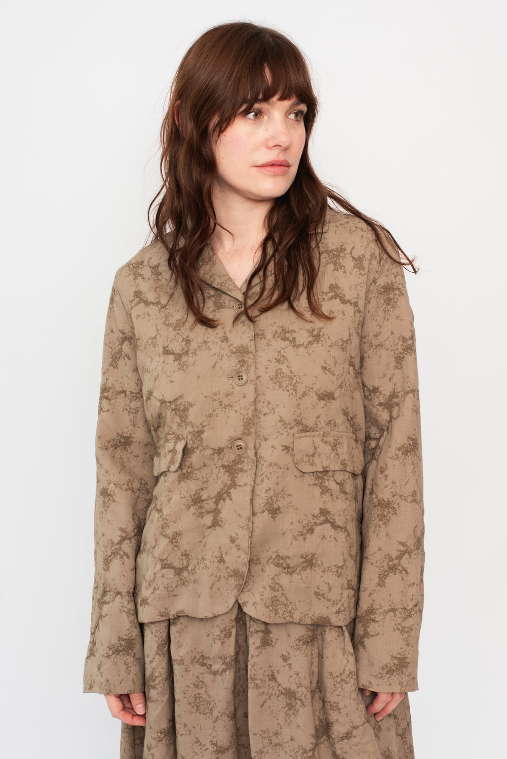 Wool Jacket Tortora