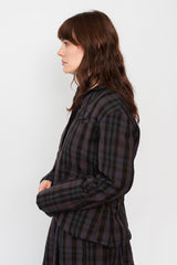 Jacket Brown Plaid