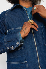 11.5 oz Denim ZIPPER Coverall