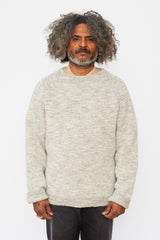 Unisex Wool Sweater Heather Gray