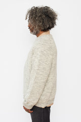 Unisex Wool Sweater Heather Gray