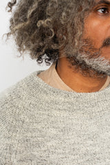 Unisex Wool Sweater Heather Gray